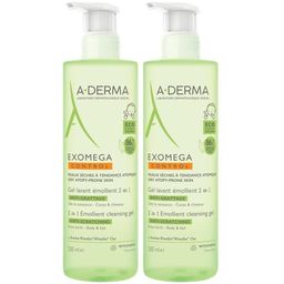 A-DERMA EXOMEGA CONTROL Gel lavant émollient 2 en 1 anti-grattage