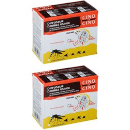 Diffuseur Electrique Anti-Moustiques Double Usage Plaquettes et Recharge Liquide Cinq sur Cinq