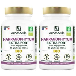 amoseeds HARPAGOPHYTUM BIO, EXTRA FORT, 2,7% HARPAGOSIDES