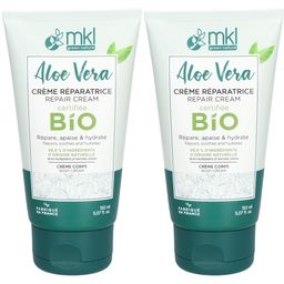mkl CRÈME RÉPARATRICE ALOE VERA 150 ML - CERTIFIÉE BIO