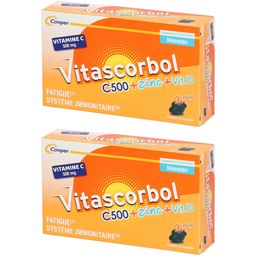 VITASCORBOL - Complément alimentaire à base de Vitamine C, Vitamine D et Zinc - Capsules Softgel - Fatigue1 et Système Immunitaire2 - 30 capsules
