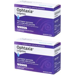 Ophtaxia Lingettes Hygiène & Soin Quotidien des Paupières & des Cils