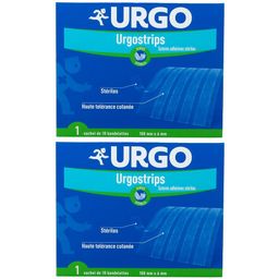 URGO Urgostrips Bandelettes adhésives 10 mm x 6 mm