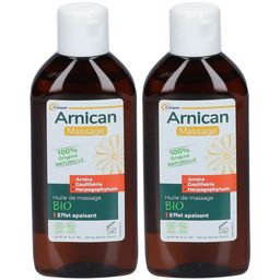 ARNICAN - Huile de massage BIO à base d'arnica, gaulthérie et d'harpagophytum - Effet apaisant - 100% origine naturelle - Fabriquée en France - Flacon de 100 ml