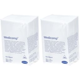 MEDICOMP NON STÉRILE - Compresse en non tissé, non stérile, 40 g. 7,5 cm x 7,5 cm (ref. 41