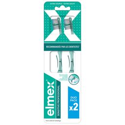 ELMEX Brosse à Dents Sensitive Professional Extra Souple Duo Pack
