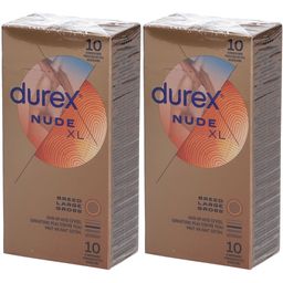 durex® Nude XL Préservatifs Sensation Peau contre Peau