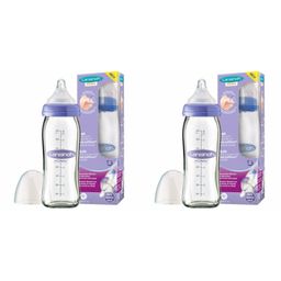 Lansinoh® Bibéron en verre NaturalWave® tétine 240 ml