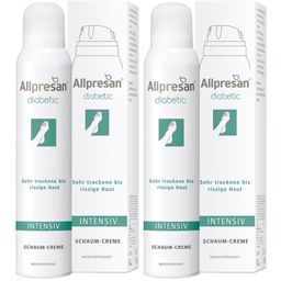 Allpresan® diabetic Original Schaum-Creme INTENSIV Peau très sèche à crevassée