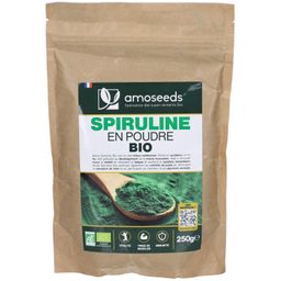 AMOSEEDS Spiruline En Poudre Bio