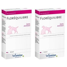 Wamine Floréquilibre Microbiote pour petits animaux