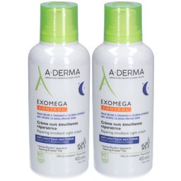 A-Derma Exomega Control Crème Nuit Emolliente Réparatrice