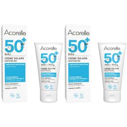 Acorelle Crème Solaire Bébé SPF50+