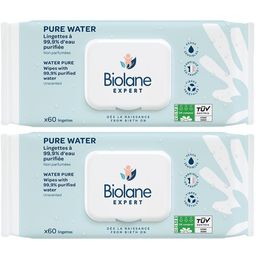 Biolane Expert Lingettes Pure Water