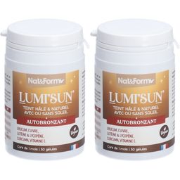 Nat&Form Lumi'Sun® Autobronzant en gélules