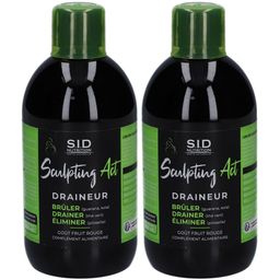 S.I.D Nutrition Sculpting Act Draineur Goût Fruit Rouge