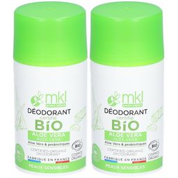 mkl DÉODORANT CERTIFIÉ BIO - ALOE VERA