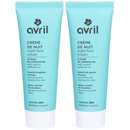 avril Crème de nuit peaux sèches et sensibles