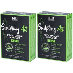 S.I.D Nutrition Sculpting Act Programme Minceur 3 en 1