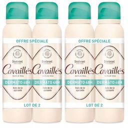 Rogé Cavaillès Anti-transpirant Homme contrôle 48h Spray Lot de 2