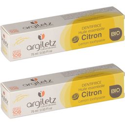 Argiletz Dentifrice citron bio