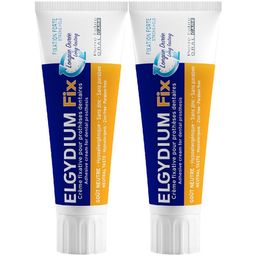 Elgydium FIX- Creme fixactive prothèse dentaire - fixation forte 45g