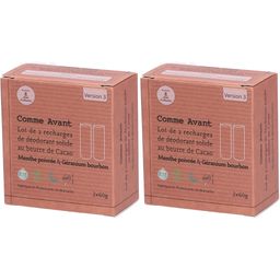 Comme Avant Recharges déodorant solide - Menthe poivreé & Géranium Bourbon