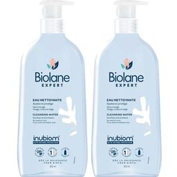Biolane Expert - Eau Nettoyante Sans Rinçage - Peaux Sensibles - 500ml