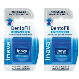 Inava DentoFil Chlorhexidine Fil dentaire ciré chlorhexidine