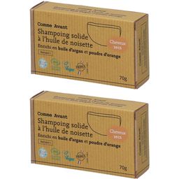 Comme Avant Shampoing solide à l'huile d'argan (cheveux secs)