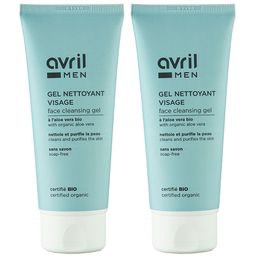 AVRIL Men Gel nettoyant visage bio