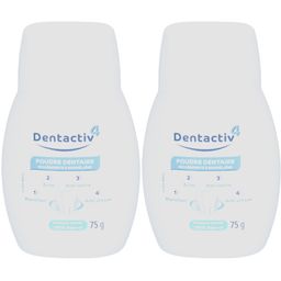 GILBERT Dentactiv 4 Poudre dentaire au bicarbonate de sodium & Bromélaïne