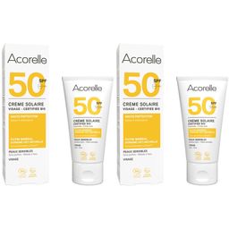 Acorelle Crème Solaire Visage SPF50