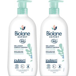 Biolane Expert - Gel Corps & Cheveux Bio - Peaux Sensibles - 500ml