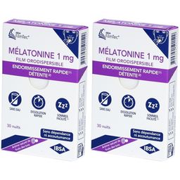 IBSA Mélatonine film orodispersible 1 mg