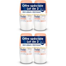 ETIAXIL - Déodorant - Transpiration Faible - Aisselles - 24h - Roll On - Fabriqué en France - 50 ml - Lot de 2