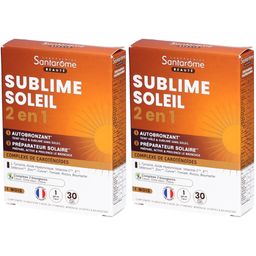 Santarome Sublime Soleil 2en1 Autobronzant & Préparateur Solaire