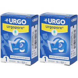 URGO Urgopore® Géant Sparadrap non tissé microporeux 5 m x 2,5 cm