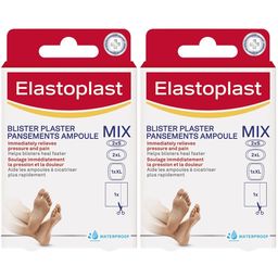 ELASTOPLAST PIED - AMPOULE MIX PACK - 5 pansements mixte
