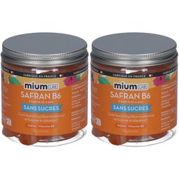 Mium Lab Safran B6 – Gummies anti-stress et équilibre émotionnel