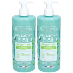 BeauTerra Gel Lavant Intime Certifié Bio - Hydratant