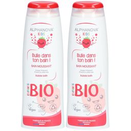 Alphanova Kids Bulles dans ton bain ! Fraise & Coton bio