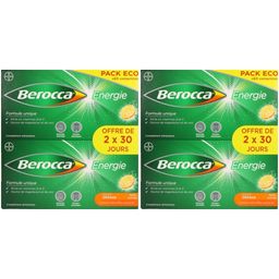 Berocca Energie Orange Multivitamines et Minéraux aide à réduire la fatigue