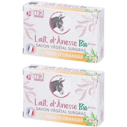 mkl SAVON AU LAIT D'ÂNESSE BIO - FLEUR D'ORANGER