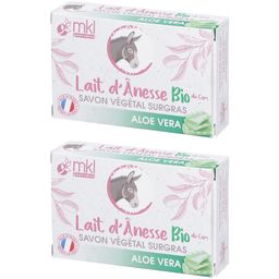 mkl SAVON AU LAIT D'ÂNESSE BIO - ALOE VERA