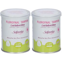 Saforelle® Florgynal® Tampon Probiotique sans applicateur Super