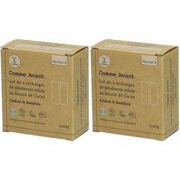 Comme Avant Recharges déodorant solide - Cédrat & Bambou