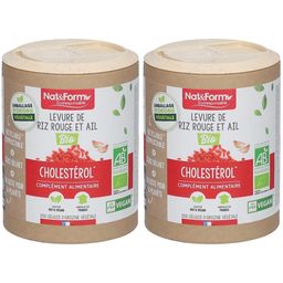 Nat & Form Ecocert® Levure de Riz rouge & Ail Bio