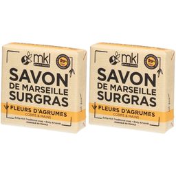 MKL Savon de Marseille Surgras - Fleurs d'Agrumes