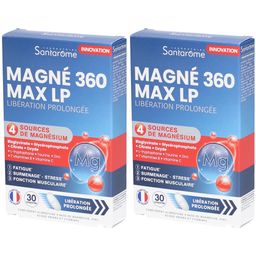 Santarome Magné 360 Max LP Magnésium Vitamines B & Zinc